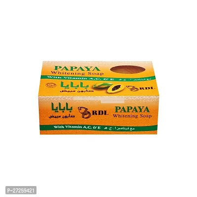 Papaya Skin Whitening RDL Bath Soap - (135gm)-thumb0