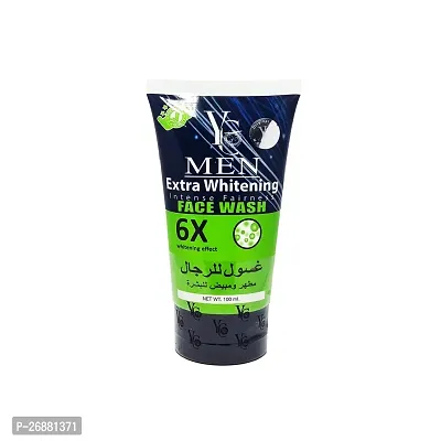 YC Men Extra Whitening Face Wash - 100ml (Pack Of 3)-thumb2