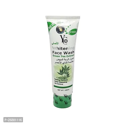 YC Whitening Green Tea Extract Face Wash - 100ml-thumb0