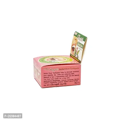 ISME Rasyan Herbal Clove Toothpaste - 25g (Pack Of 3)-thumb4