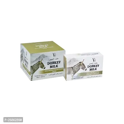 YC Donkey Milk Moisture Whitening Soap  Cream (150g)