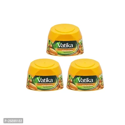 Vatika Extreme Moisturizing Styling Hair Cream - 140ml (Pack Of 3)