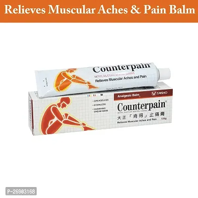 Relieves Muscular Aches  Pain Counterpain Balm Cream - 120gm-thumb0