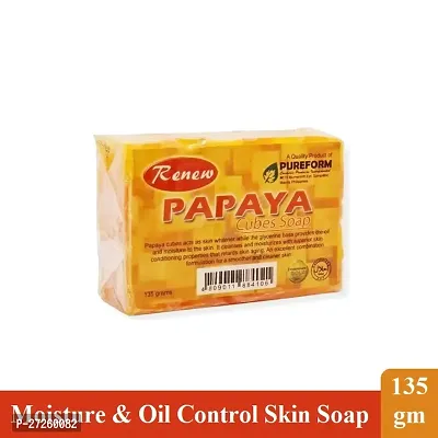 Papaya Cubes Skin Renew Soap (135g)