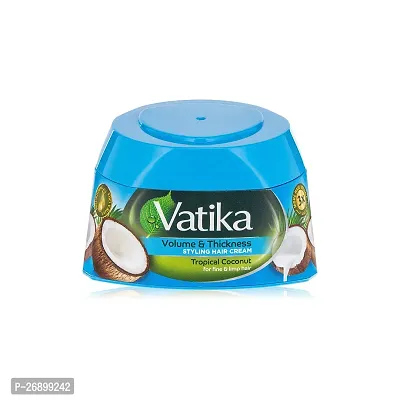 Vatika Volume  Thickness Styling Hair Cream - 140ml-thumb0