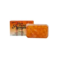 Pure Herbal Papaya Fruity Soap - 135g (Pack Of 3)-thumb3