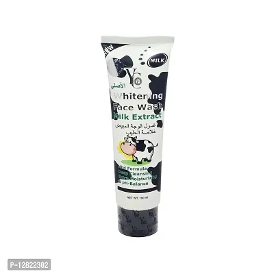 YC Whitening Milk Moisturizing Face Wash - 100ml-thumb3