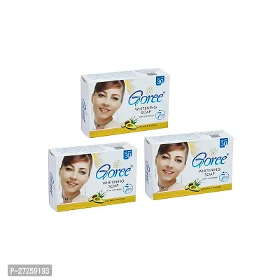 Goree Whitening Soap - 100g (Pack Of 3)