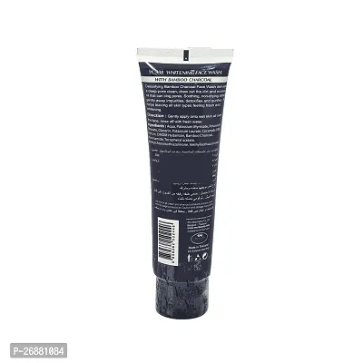 YC Whitening Bamboo Charcoal Detoxifying  Purifying Face Wash - 100g-thumb3