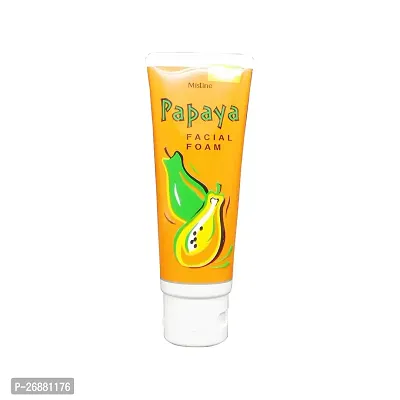 Mistine Skin Whitening Papaya Facial Foam - (100gm)