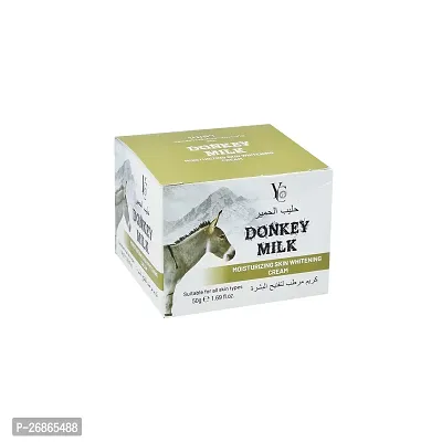 YC Donkey Milk Moisturizing Skin Whitening Cream - 50g-thumb0