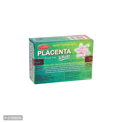 Renew Placenta White Face  Body Herbal Soap - Pack Of 1 (135gm)-thumb2