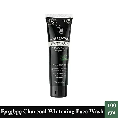 YC Whitening Bamboo Charcoal Face Wash - Pack Of 1 (100g)-thumb0