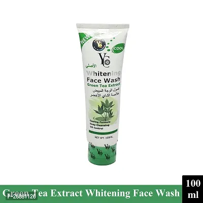 YC Green Tea Extract Whitening Face Wash - Pack Of 1 (100ml)-thumb0