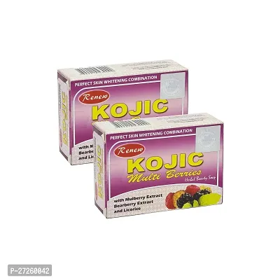 Renew Kojic Multi Berries Face Beauty Soap -  Pack Of 2 (135g)