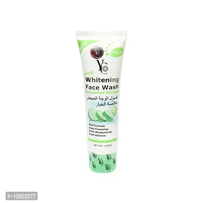 YC Whitening Cucumber Extract Deep Cleansing Moisturizing Face Wash - 100ml-thumb0