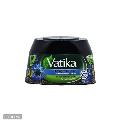 Vatika Black Seed Styling Hair Cream - Pack Of 1 (140ml)