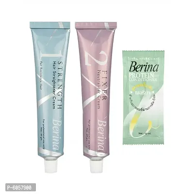 Berina Hair straightener Hair Cream  (60 g)-thumb2