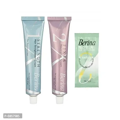 Berina Hair straightener Hair Cream (60g) - Pack Of 2-thumb2