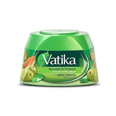 Dabur Vatika Nourish And Protect Hair Cream And Styling Gel