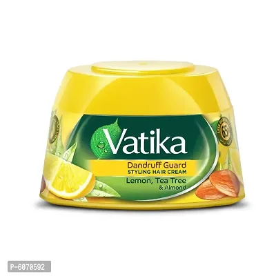 Dabur Vatika Dandruff Guard Hair Cream 140ml - Pack Of 3