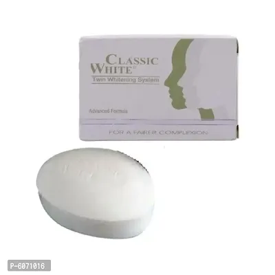 Classic White Soaps For Anti Pimple Skin (Pack Of 6) - 85g