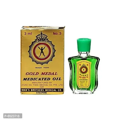 Gold Medal Medicated Oil # Imported Premium Liquid  - 3ml