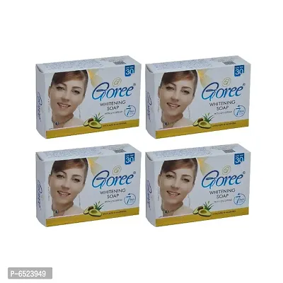 Goree Whitening Soap - 100g (Pack Of 4)