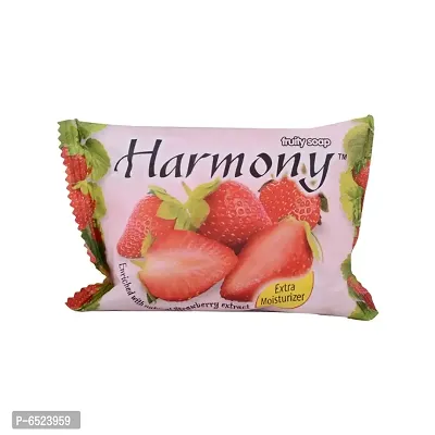 Harmony Fruity Soap Enriched with Natural Strawberry Extract 75 g-thumb0