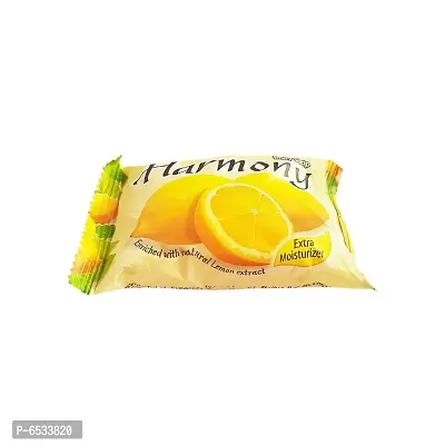 Harmony Fruity Soap Enriched with Narural Lemon Extract, 75 g
