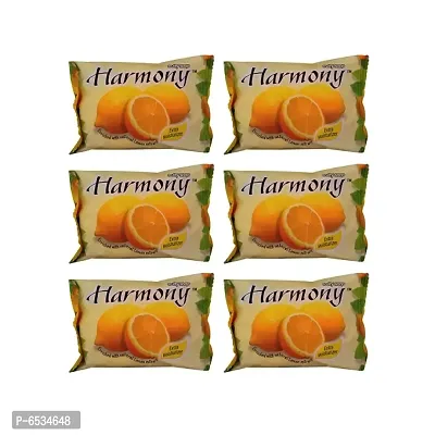 Harmony Lemon Fruity Soap - 75g (Pack Of 6)