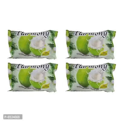Harmony Coconut Soap 75g (Pack Of 4)