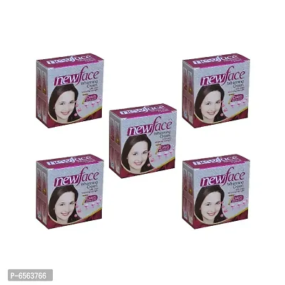 New Face Whitening Cream - 28g (Pack Of 5)-thumb0