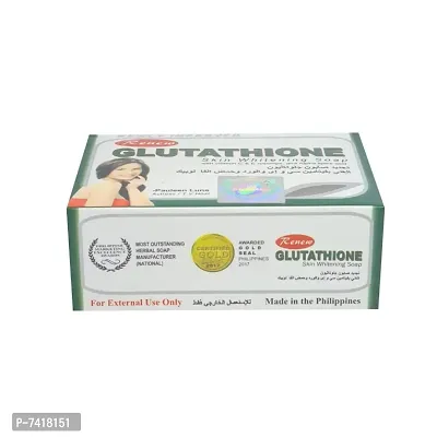 Renew Glutathione Skin Whitening Soap (135g) - Pack Of 3-thumb4