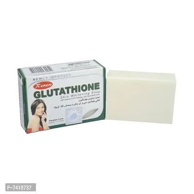 Renew Glutathione Herbal Skin Whitening Soap Bathing Bar 135 gm-thumb0
