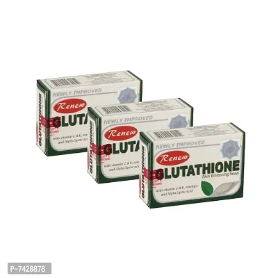 RENEW Glutathione Anti Agening Soap (Pack Of 3) - 135g x 3-thumb0