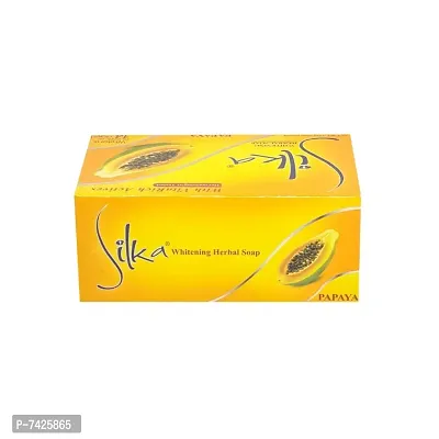 Silka Papaya Fairness Soap - 135g (Pack Of 2)-thumb4