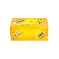 Silka Papaya Fairness Soap - 135g (Pack Of 3)-thumb3