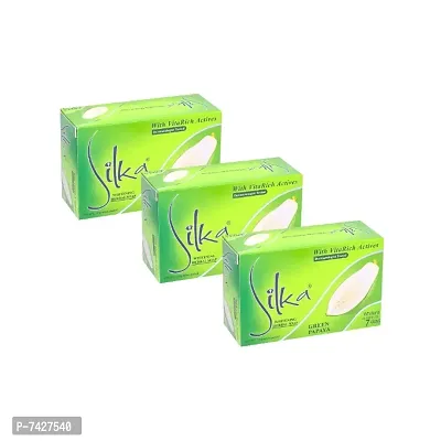 SILKA SKIN FAIRNESS SOAP, SKIN LIGHTNING SOAP  (3 x 135 g)