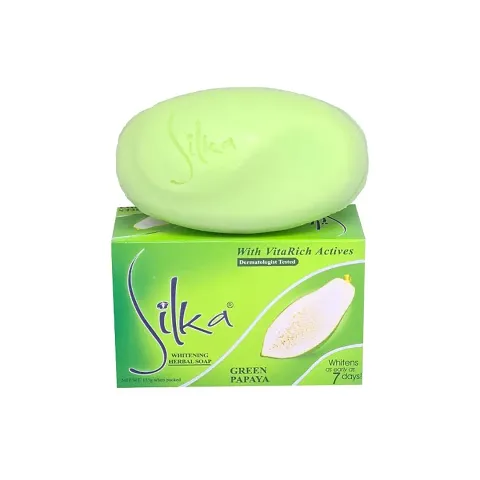 Silka Green Papaya Skin Brightening Soap
