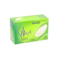 Silka Green Papaya Whitening Soap - 135g (Pack Of 1)-thumb1