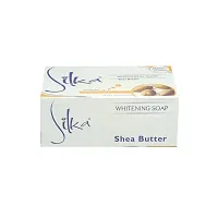 Silka Shea Butter Whitening Soap - 135g (Pack Of 4)-thumb3