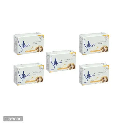Silka Shea Butter Whitening Soap - 135g (Pack Of 5)