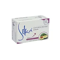 Silka Avocado Moisturizing Milk Soap - 135g (Pack Of 1)-thumb1