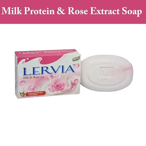 Lervia Milk And Rose Bath Soap