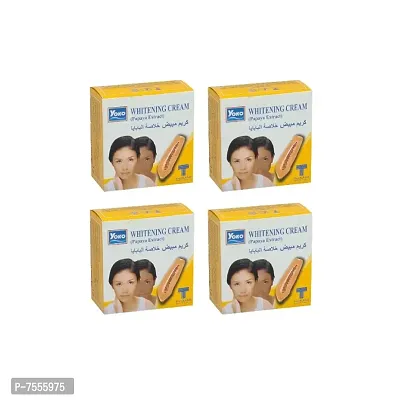 Yoko Whitening Papaya Cream - 4g (Pack Of 4)