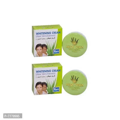 Yoko Face Whitening Aloe Vera Extract Cream - Pack Of 2 (4gm)