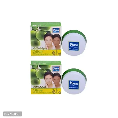 Yoko Face Whitening Olive Cream - Pack Of 2 (4gm)