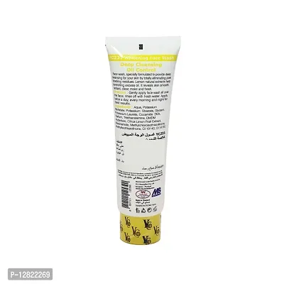 YC Whitening Lemon Face Wash - Pack Of 2 (100ml)-thumb2