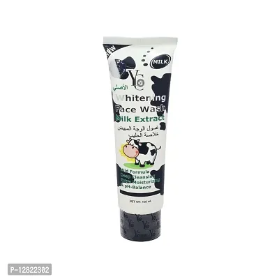 YC Whitening Milk Moisturizing Face Wash - 100ml-thumb2